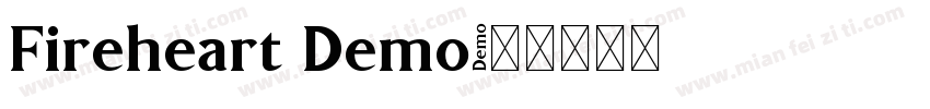 Fireheart Demo字体转换